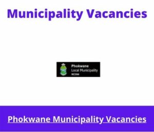 x1 Openings of Magareng Municipality Vacancies 2024, Get for Government Jobs with Diploma Financial Management