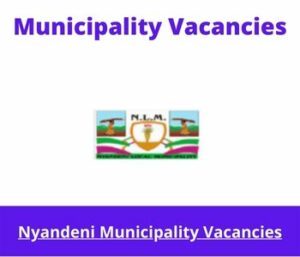 x1 Openings of Nyandeni Municipality Vacancies 2024, Get for Government Jobs with Bachelor Degree in Civil Engineering