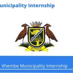 Vhembe Municipality Internships @vhembe.gov.za