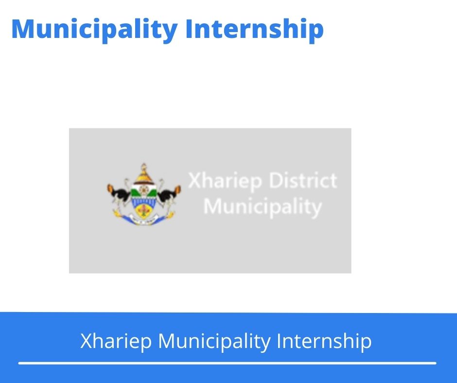 Xhariep Municipality Internships @xhariep.fs.gov.za 