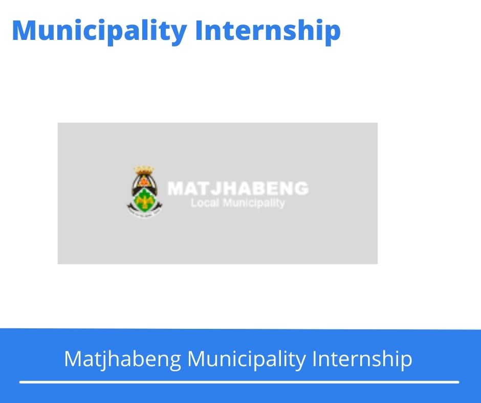 Matjhabeng Municipality Internships @matjhabeng.fs.gov.za