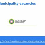 May x18 Openings in City Of Cape Town Municipality Vacancies 2024, Get Government Jobs with BTech