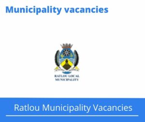 x1 Openings of Ratlou Municipality Vacancies 2024, Get for Government Jobs with Communication Skills