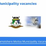 x1 Openings of Ramotshere Moiloa Municipality Vacancies 2024, Get for Government Jobs with Grade 12