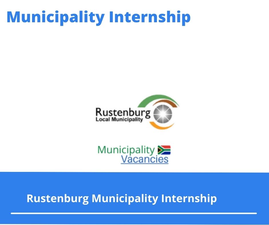 Rustenburg Municipality Internships @govpage.co.za