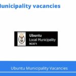 May x2 Openings in Ubuntu Municipality Vacancies 2024, Get for Government Jobs with Bachelor's degree in Accounting