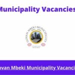 x1 Openings of Govan Mbeki Municipality Vacancies 2024, Get for Government Jobs with Degree in Accounting