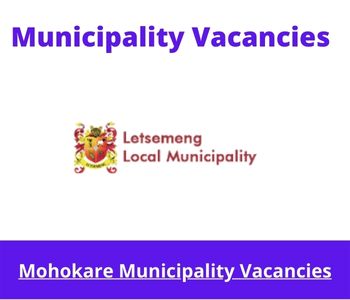 Latest X1 openings of Letsemeng Municipality Vacancies 2024, Get for Government Jobs with Bachelor's Degrees