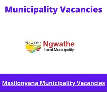 Latest X1 openings of Ngwathe Municipality Vacancies 2024, Get for Government Jobs with National Diploma