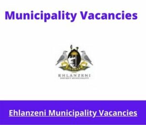 x1 Openings of Ehlanzeni Municipality Vacancies 2024, Get for Government Jobs with A Bachelor of Science degree