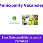 June x1 openings in Elias Motsoaledi Municipality Vacancies 2024, Get Government Jobs with Grade 12