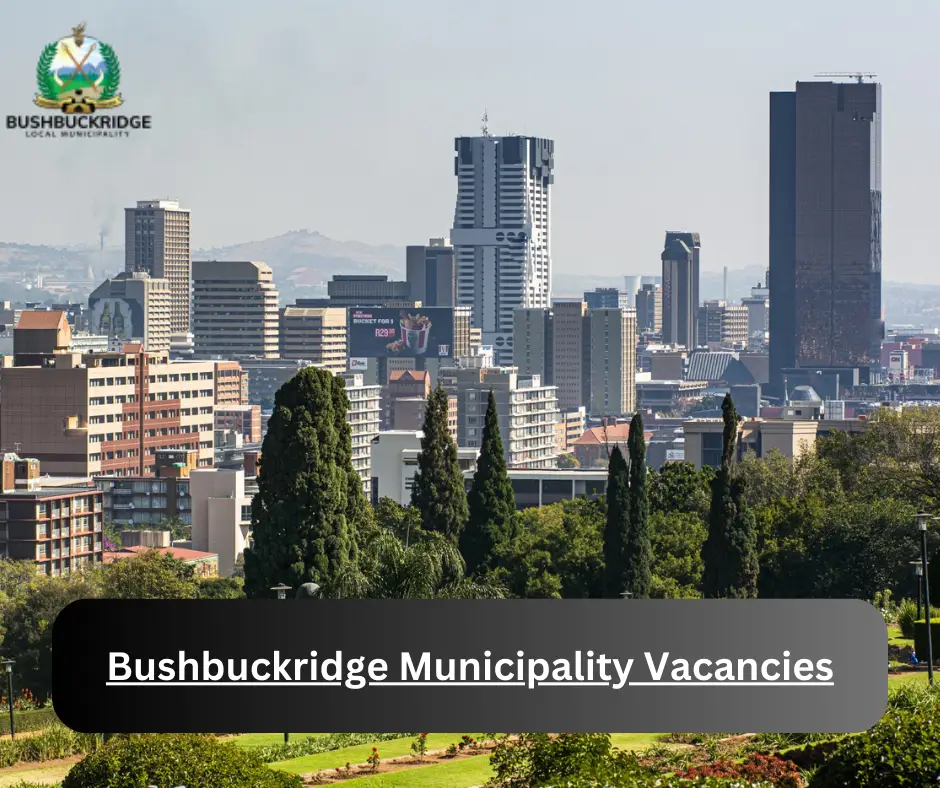 x5 Bushbuckridge Municipality Vacancies 2024 @www.bushbuckridge.gov.za Career Opportunities