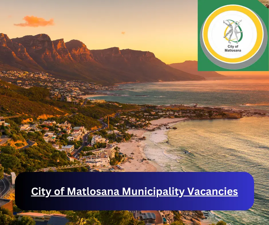 x1 City of Matlosana Municipality Vacancies 2024 @www.matlosana.gov.za Career Opportunities