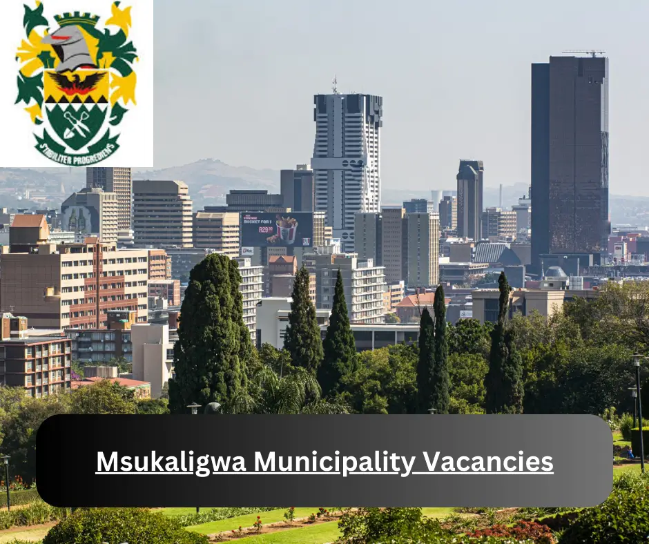 x1 Msukaligwa Municipality Vacancies 2024 @www.msukaligwa.gov.za Career Opportunities