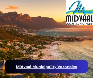 x17 Midvaal Municipality Vacancies 2025 @www.midvaal.gov.za Career Opportunities