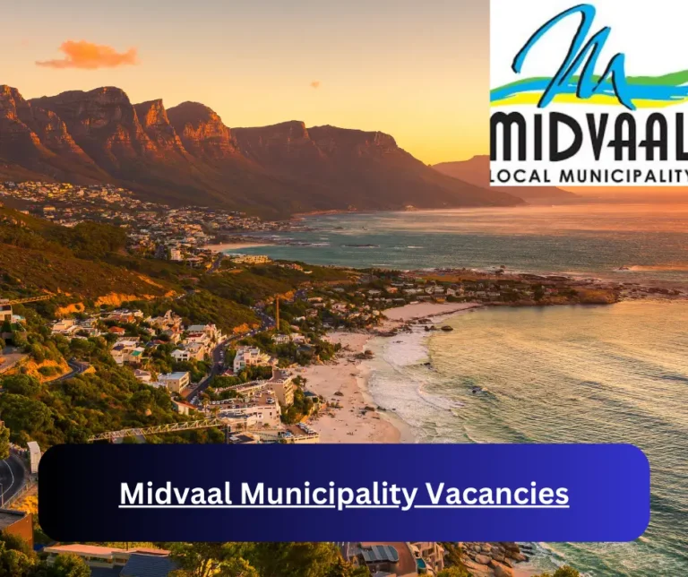 x17 Midvaal Municipality Vacancies 2025 @www.midvaal.gov.za Career Opportunities